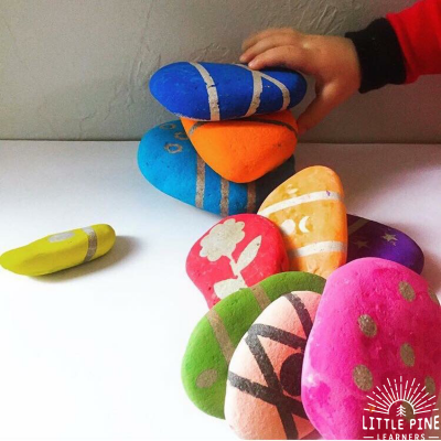 Easter eggs stones!