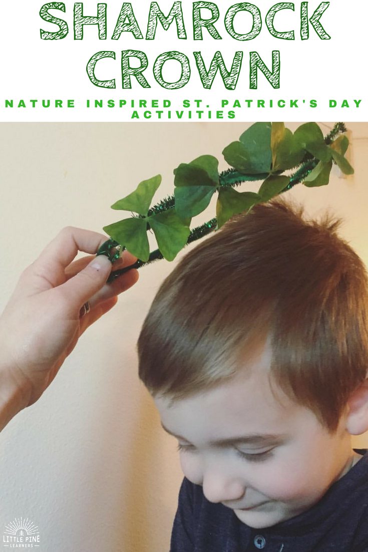 If you are looking for creative St. Patrick's Day activities, look no further. Here are four nature inspired St. Patrick's Day activities to try!  