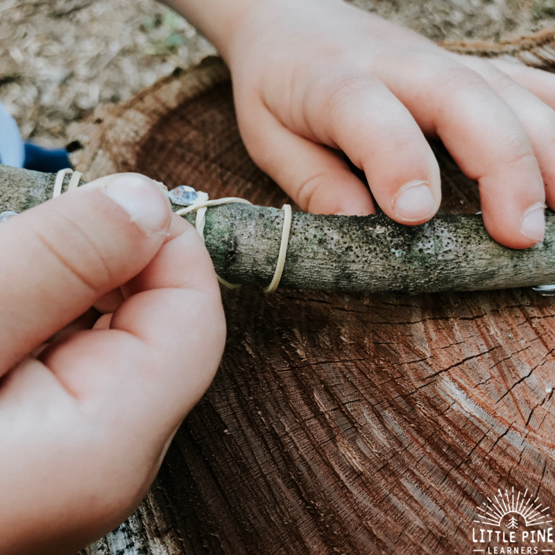 Practice gratitude with this simple and beautiful nature wand made of dandelions and flowers. This will become a new spring tradition that you and your child will love!
