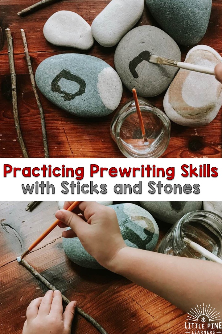 Try this simple activity to work on prewriting skills.