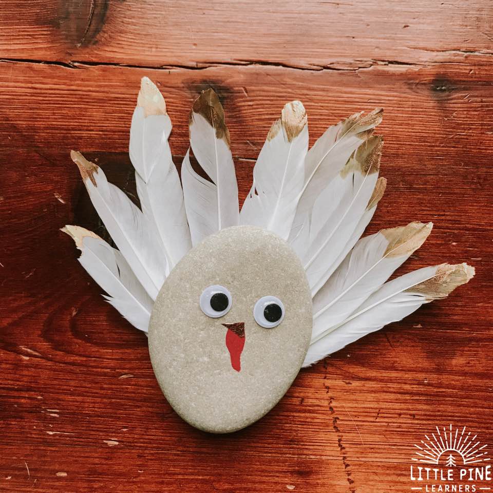 Cute Thanksgiving turkey craft!