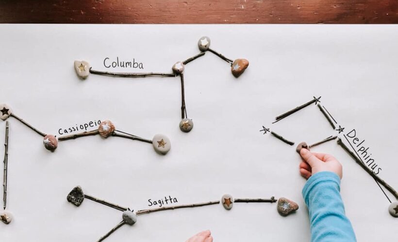 A simple constellation game for kids!