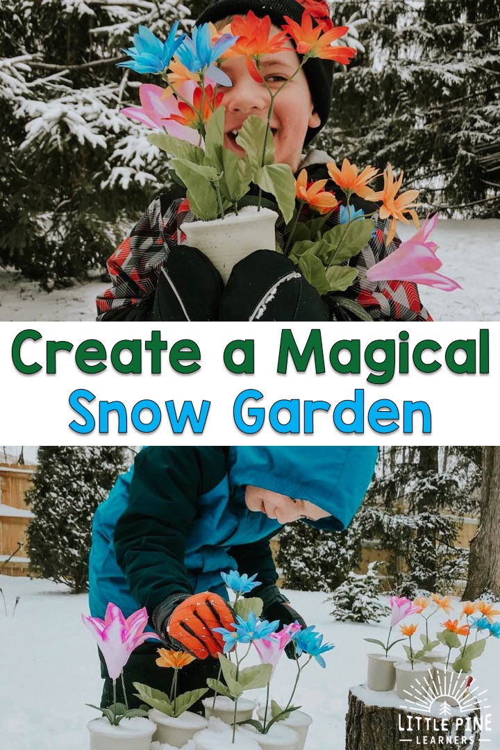 A way to play outdoors in winter and have fun in the snow!