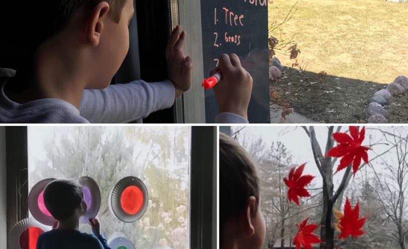 Over 10 window activities for kids!