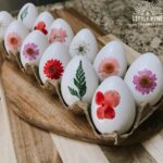 Try making these simple and beautiful pressed flower Easter eggs this spring! Your children will be delighted to search for them on Easter morning and they will make a beautiful decoration for the rest of the week. You only need a few supplies and they are so easy to make!