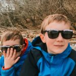 Get kids outside with these adorable DIY statement sunglasses! Kids will love to help design their own pair of sunglasses and will be so excited to wear them outside. Try making this adorable outdoor accessory for kids today!