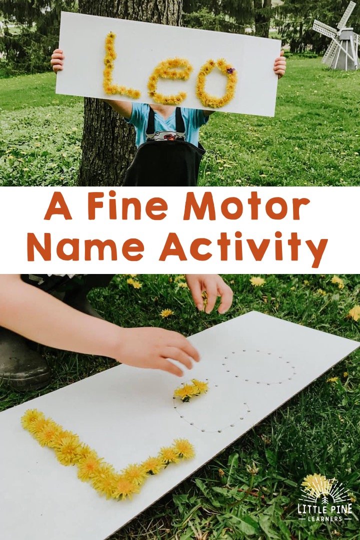 Cute name activity for kids!
