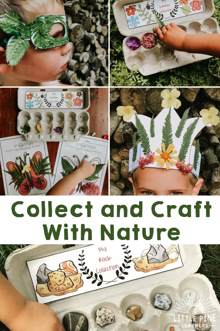 Nature printables for easy nature crafts!