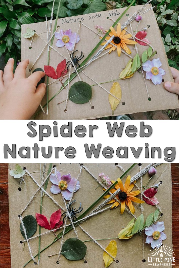 This spider web activity for kids is a must-try craft for fall!  