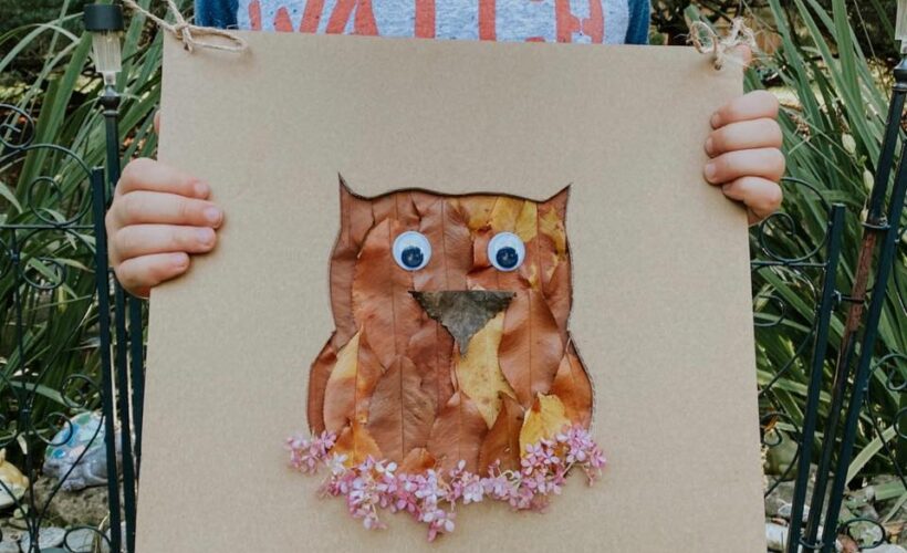 This simple nature craft is for kids of all ages! Younger children can glue the basic pieces of nature to the cardboard background and older children can add detail to their nature pictures. You can also change up the nature pieces and cut out picture to match any theme or season!