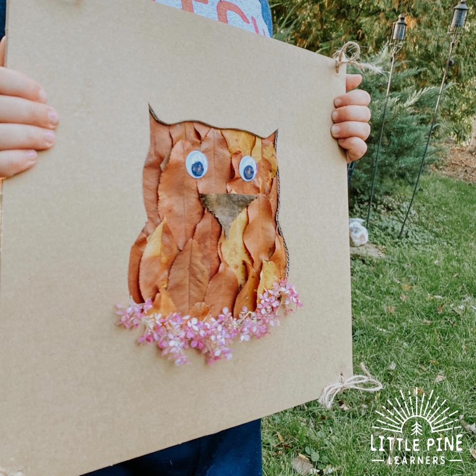 Nature owl craft!