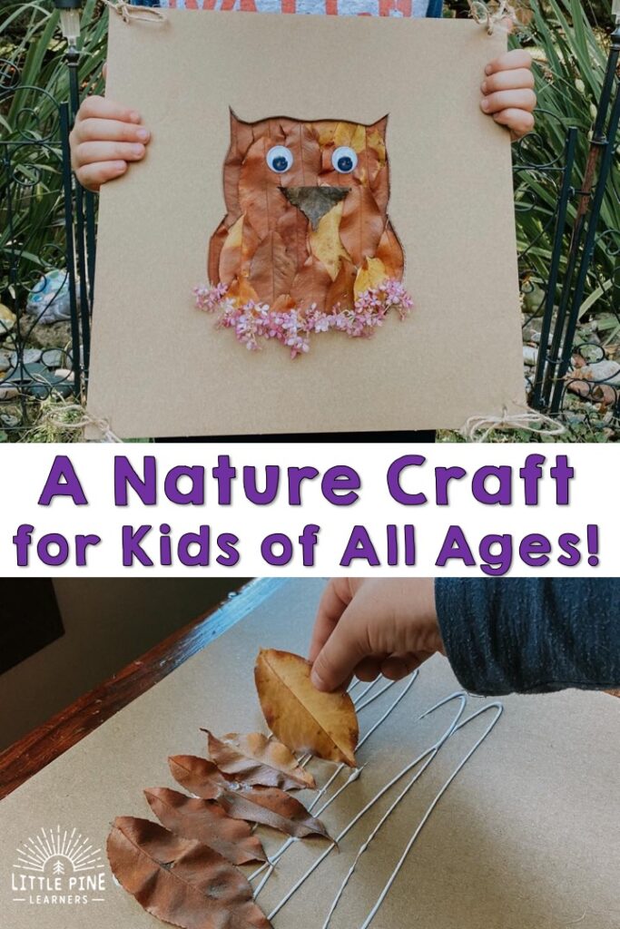 Naturecraft Little Rascal A Nature Craft for Kids of All Ages! • Little Pine Learners
