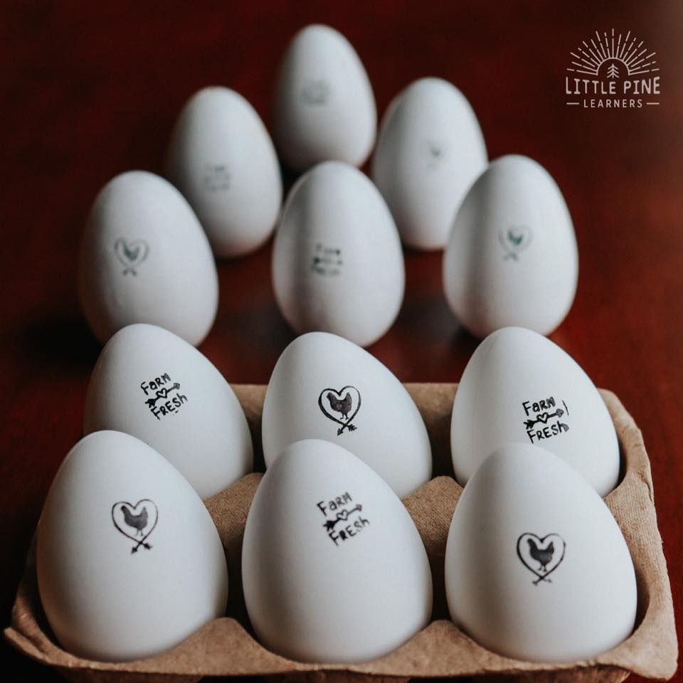 Cute egg stamps!