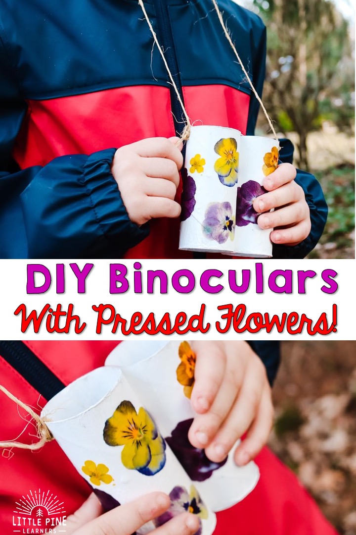 These DIY binoculars are absolutely beautiful and so easy to make!