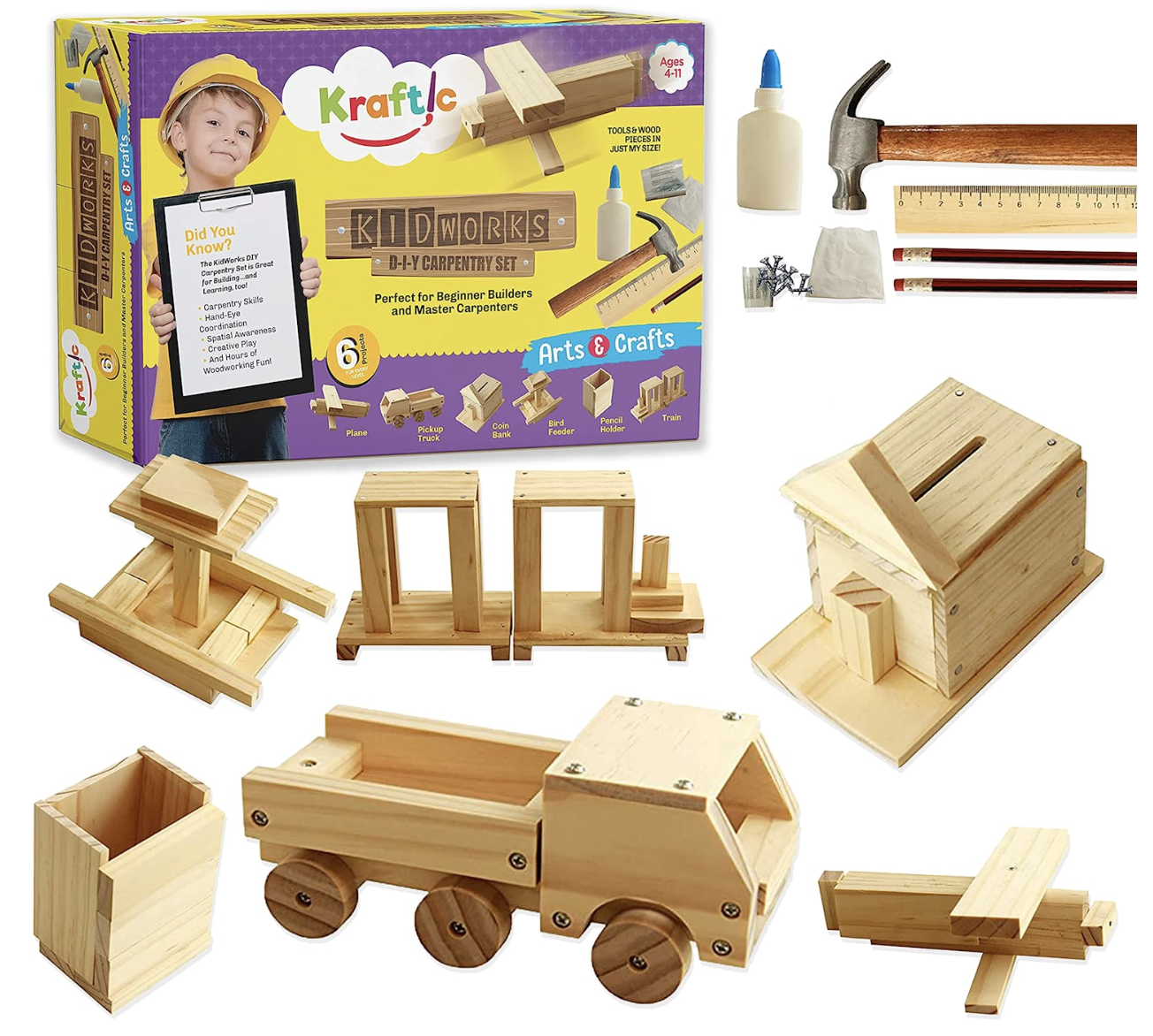Woodworking Skills-based Gift for Kids