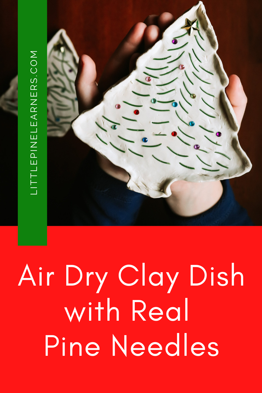 Air dry clay dish
