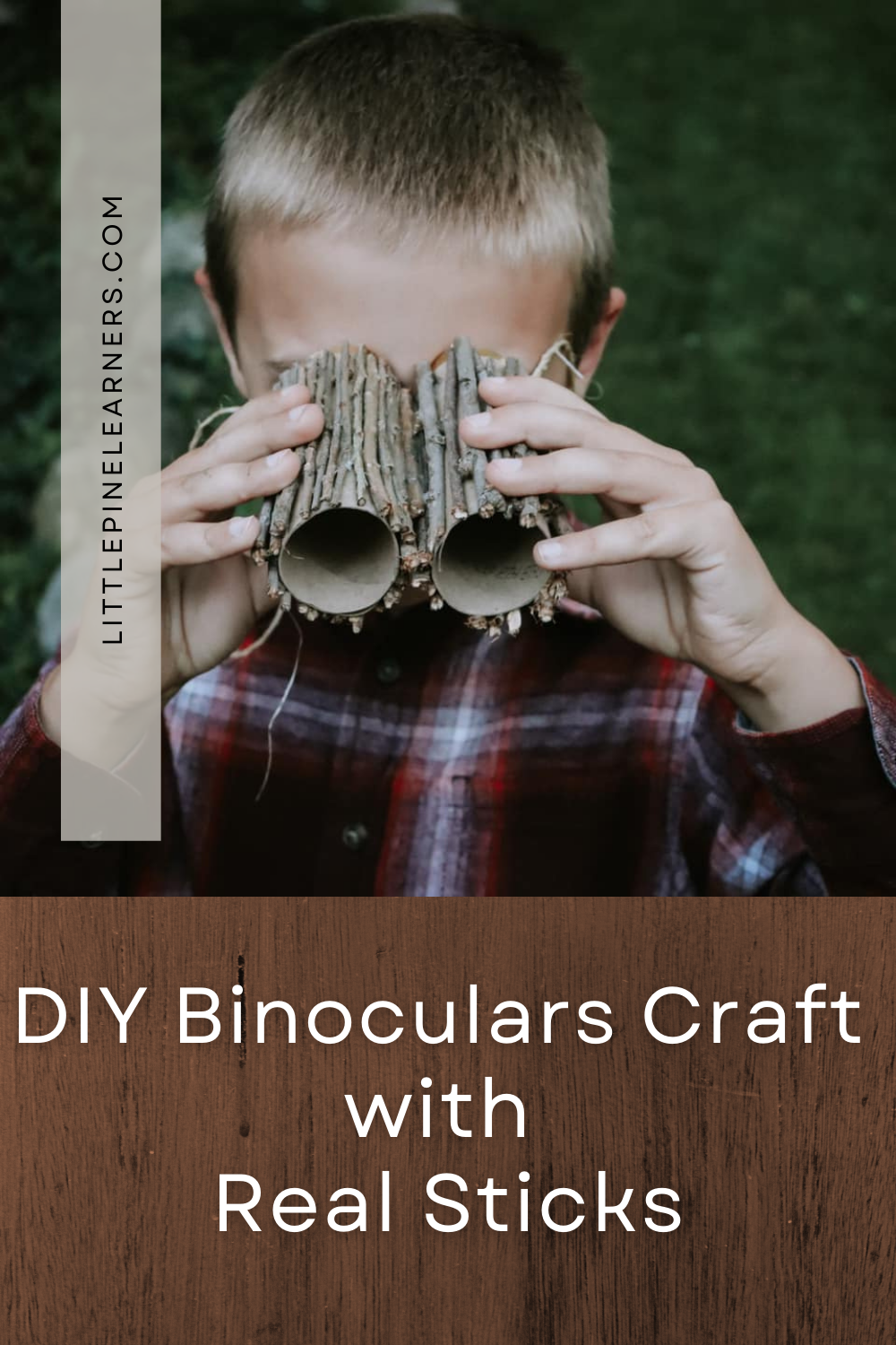 DIY Stick Binoculars Craft