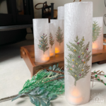 DIY Wax Paper Lantern for the Holidays