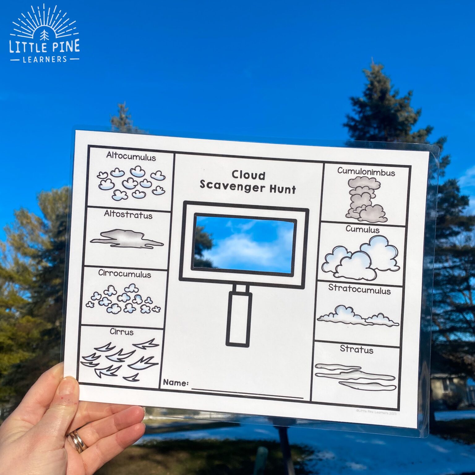 Outdoor Scavenger Hunt Ideas for Kids • Little Pine Learners