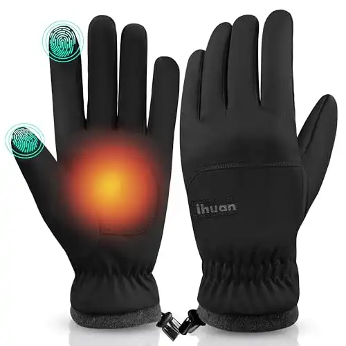 Cold Weather Gloves- Waterproof and Windproof, for Men and  Women