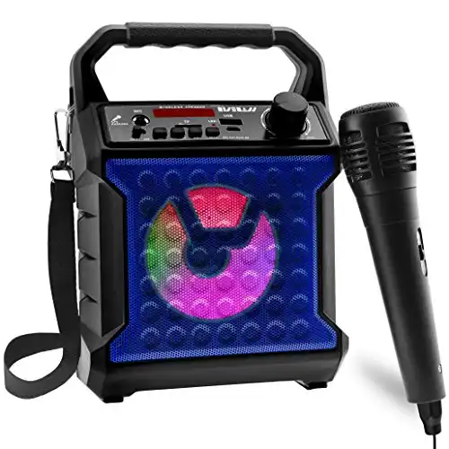 Portable Karaoke Machine with Microphone