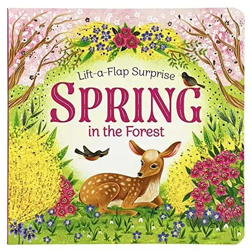 Spring In The Forest Deluxe Lift-a-Flap Book